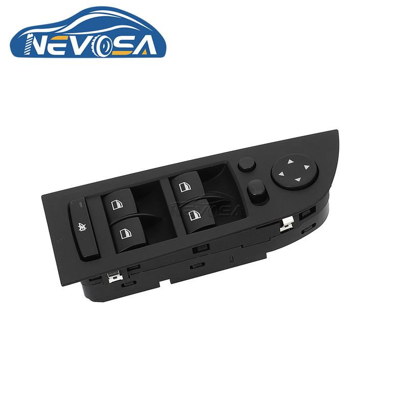 NEVOSA 61319217332 For BMW E90 318i 320i 325i 335i Window Mirror Switch Driver Control Unit Button Car Styling Replacement Parts