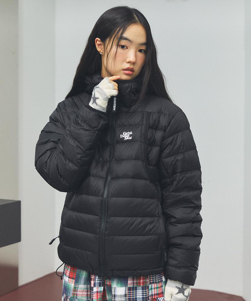 Cavish Light Weight Down Jacket Black(Cv2Ewub901A)