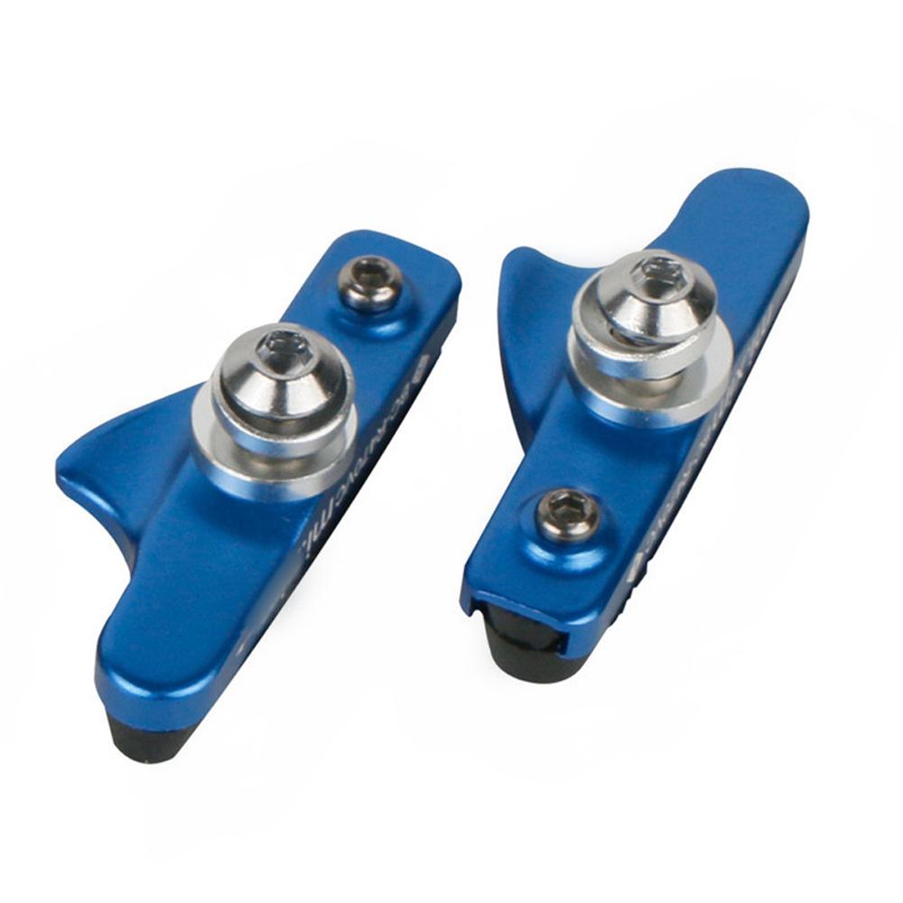 2 Pcs Mi.xim Brake Rubber Block Drawer Type Bike Brake Pads Lower Noise Blue Quick delivery best