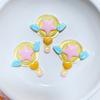 10Pcs New Resin Lovely Cartoon Magic Stick Flat Back Cabochon Scrapbook DIY Embellishments Accessories