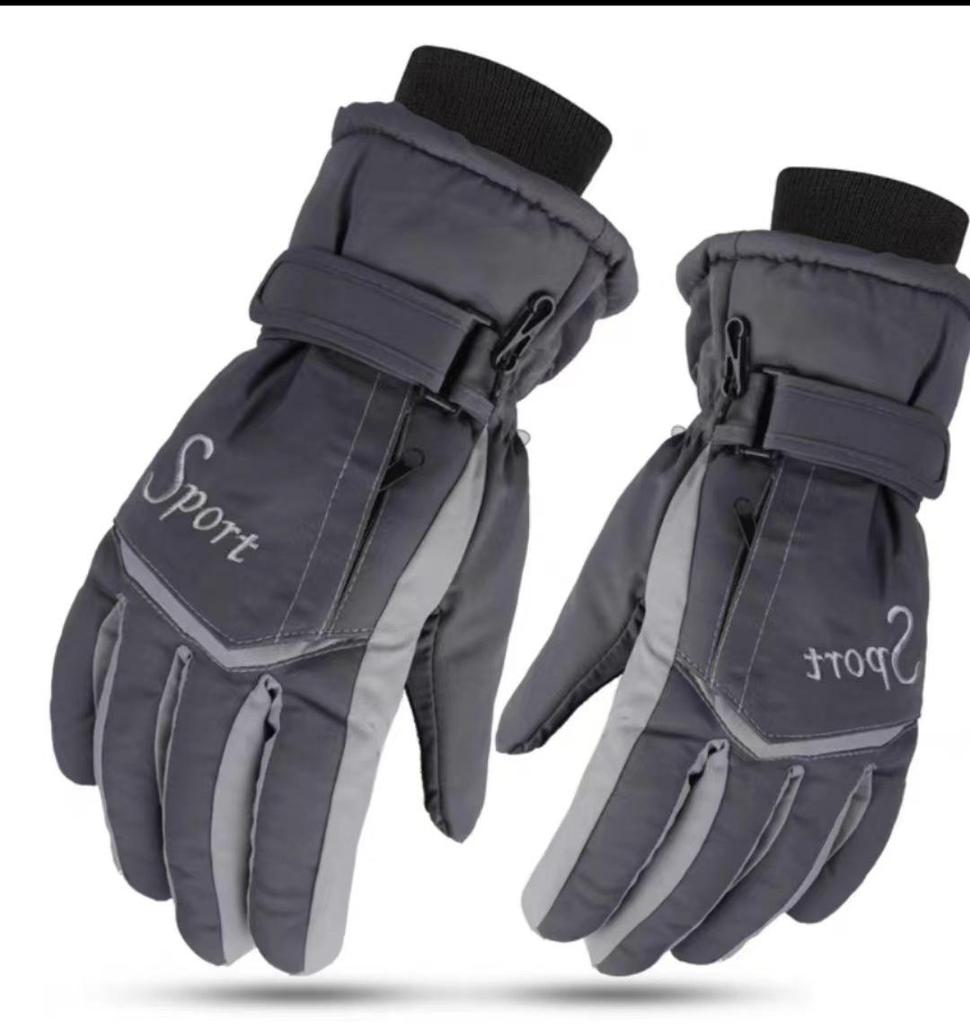 Men’s Outdoor Waterproof Windproof Ski Gloves - Non-Slip, Thick, Plus Velvet Warmth for Cycling & Sports