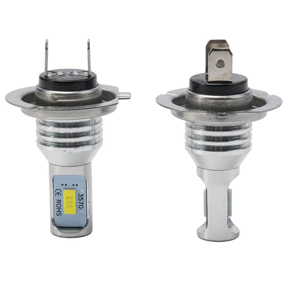 Støvtette LED-frontlykter Super Bright Reservedeler Auto 2Pcs 8000LM
