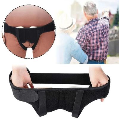 Adult Inguinal Hernia Belt for Men, Adjustable Indirect Hernia Support Belt, Compression Groin Brace, Hernia Belt for Pain Relief and Recovery