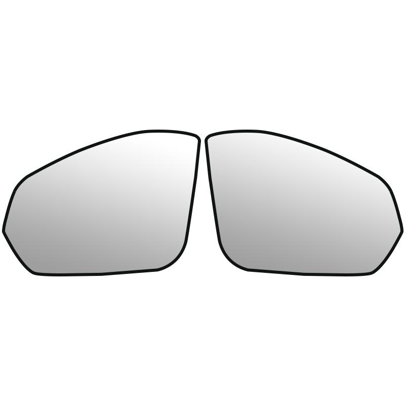 Heated Rearview Mirror Glass for 2021-2024 Skoda Fabia