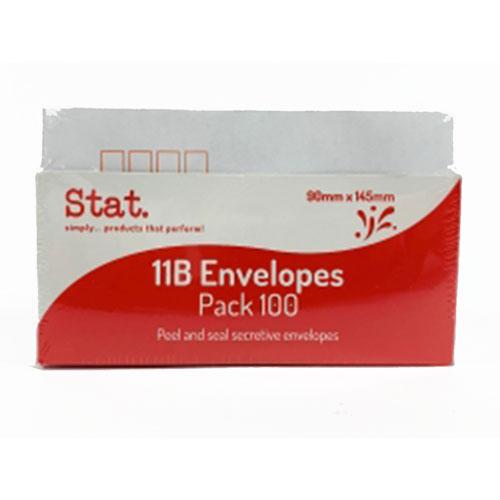 Stat Peel & Seal Secretive Envelopes 100pcs (11B)