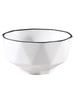 10-Piece Nordic Style Ceramic Bowl Set for Home - Rice, Soup, and Fruit Bowls