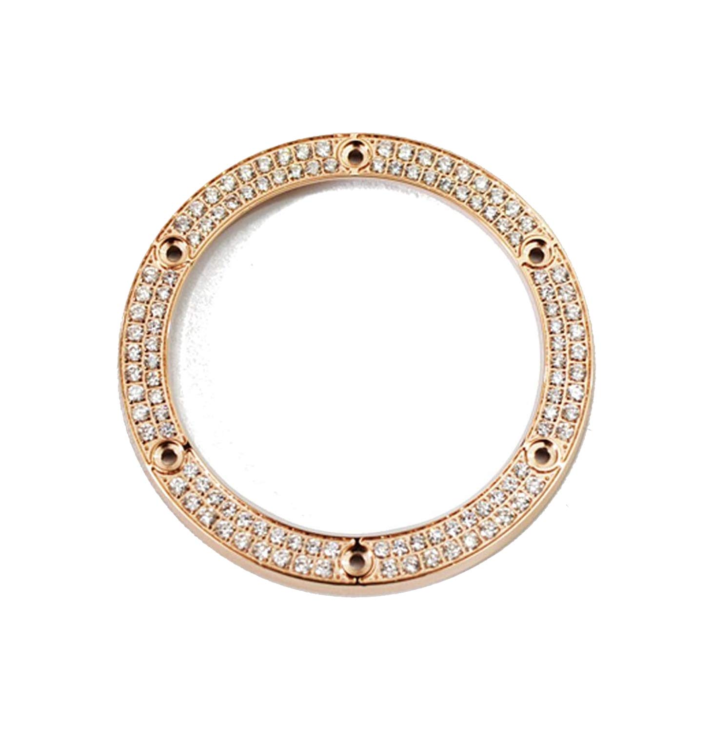 

King Hublot Совместимый Корпус Big Bang 44 мм Цирконий GP Розовое [Импорт Оригинал] Безель, Послепродажный, Золото, Двухслойный