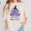 Cozy Witch Society Shirt | Witchy Halloween Comfort Colors Tee