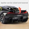 1:24 Scale Tourbillon Atlantic Car Model Toy Metal Diecast Shock Absorption Doors Opened Supercars Table Top Decoration
