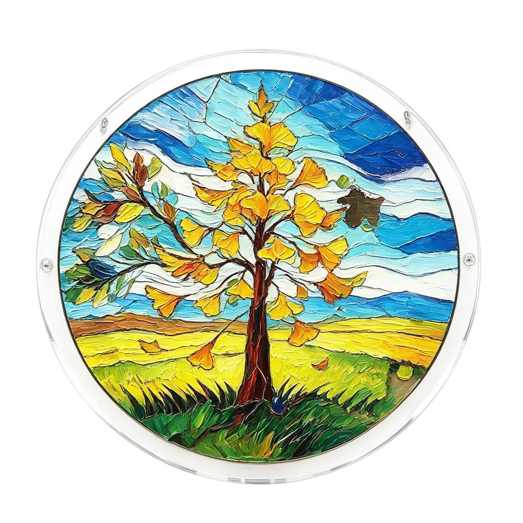 Acrylic Puzzle Window Decoration, 83-piece Acrylic Puzzle Garden Decoration, Birthday Gift Home Decor.