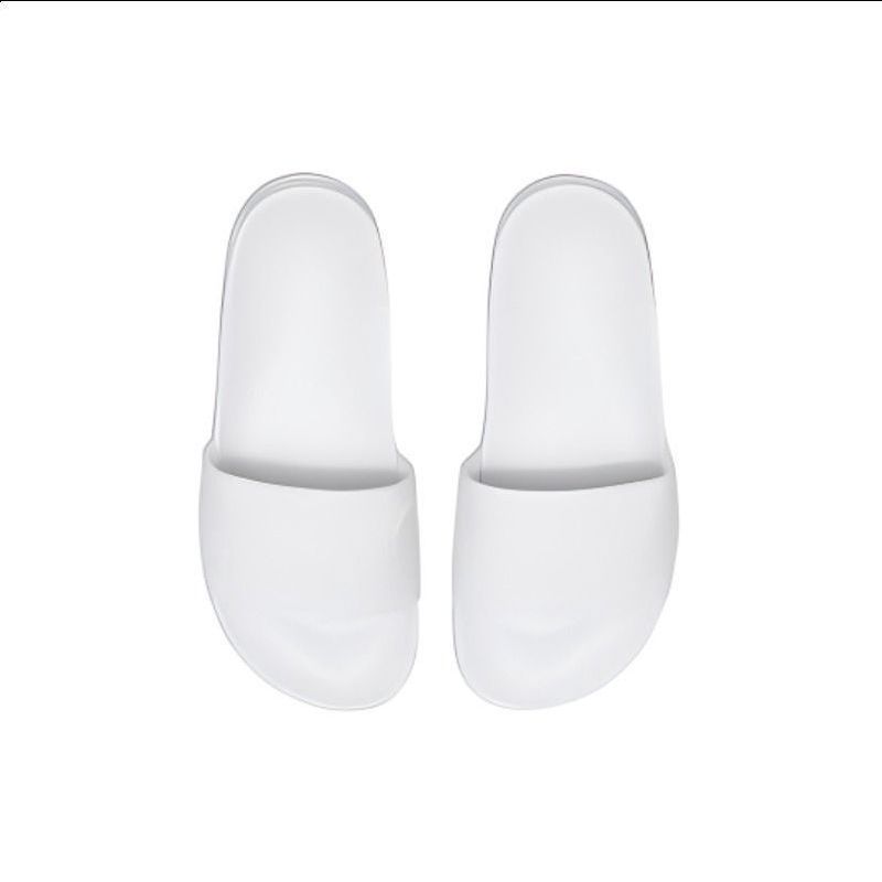 Puma Leadcat Series Patent Miękka Podeszwa EVA Klapki Damskie Obuwie Białe 367282-02