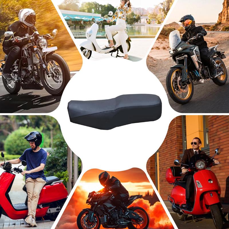 Dirt Bike Seat Cover Motorcycle Seat Rain Cover Sunproof Faux Leather Tear-Resistant Waterproof Mat For Sofa Restoration Marine