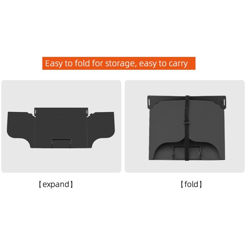 Phone Tablet for Sun Shade for Mavic 3/AIR 2/2S/Mini 2/Mini 3 Pro RC Drones Controller Folding Monitor Cover