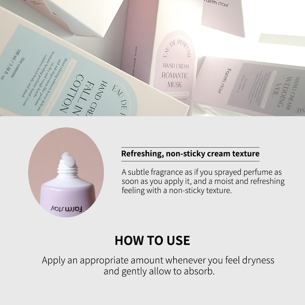 Farmstay Eau de Perfume Hand Cream 100ml 5-type