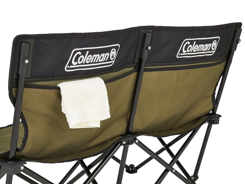 Coleman Skládací křeslo pro dva 2000038837 (Olivový)