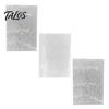 Shop Window Snowflake Displays 3PCS Christmas Static Stickers, Reusable Cling Decals, PVC Home Winter Glass Stickers Decoration Clings for Windows And