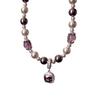 Manta Rose Shijia Pearl Necklace with Amethyst and Bubble Sugar Cubes Sweater Chain - Women's Autumn/Winter Pendant Jewelry