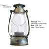 Retro Design Electronic Candle Lamp Super Bright Portable Handle Waterdrop Wick LED Lantern Light for Home