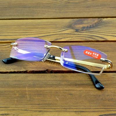 Clara Vida Rimless Men משקפי קריאה בציפוי אנטי רפלקטיבי +1 עד +4