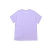 MLB Base Logo T Shirts Unisex Purple Crew Neck Moderate Straight Fit 31TSN2131-07V