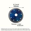 105MM/115MM/125MM Turbo Diamond Saw Blade Granite Marble Cutting Disc Porcelain Tile Ceramic 3 Size Angle Grinder