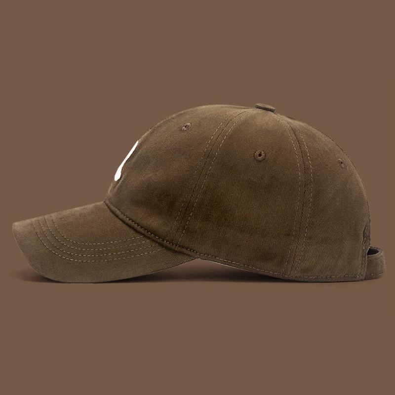 New Unisex Korean Version Big Head Circumference Three-Dimensional R Letter Cotton Thorn 3Dimensional Embroidered Baseball Cap