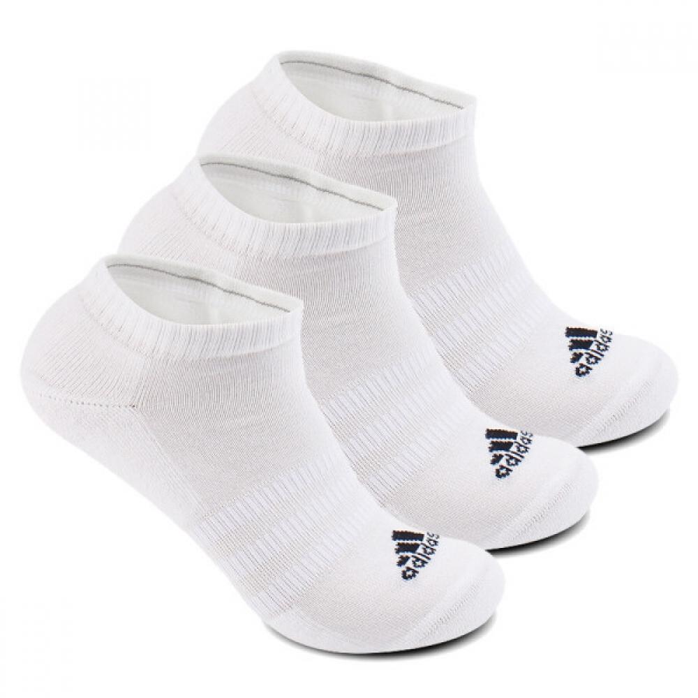 Adidas Cushion Low Cut Sports Socks 3 Pair Set Ankle Socks Men woMen Students L