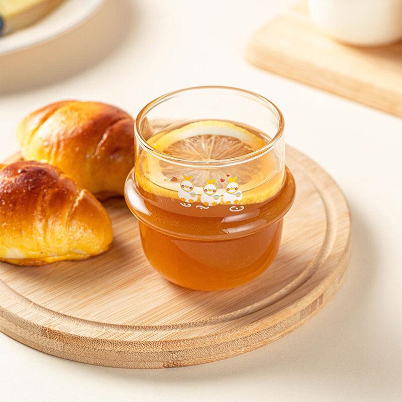 Saturn Ring Glass Coffee Cup Set