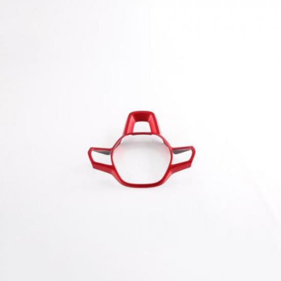 For Honda CR-V CRV 2023 2024 Red Inner Car Steering Wheel Decor Cover Trim