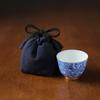 Vintage Storage Bag Portable Travel Tea Set Storage Bag Tea Pots Teacup Drawstring Cloth Bags Kung Fu Tea Ceremony Accessories