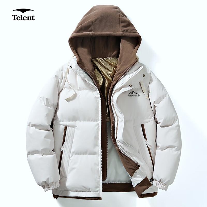 

Унисекс зимняя куртка Tianlun Tian с эффектом многослойности и утеплителем 2XL