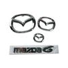 Plastové Samolepky na Auto Přední Zadní Kufr Znak Nálepka na Volant pro Mazda 6 Mazda6 Logo Odznak Dekorace pro Úpravu