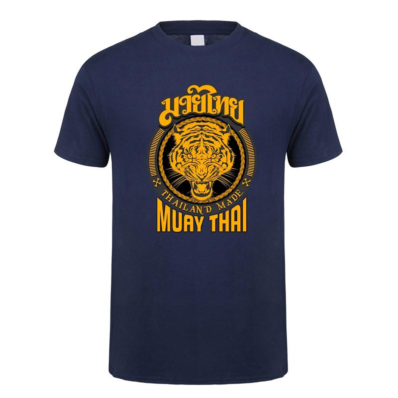 Tiger Sagat Muay Thai Thailand T Shirt Summer Cool Unisex Cotton Short Sleeve Tshirts Gift Unisex Tee Tops DY020