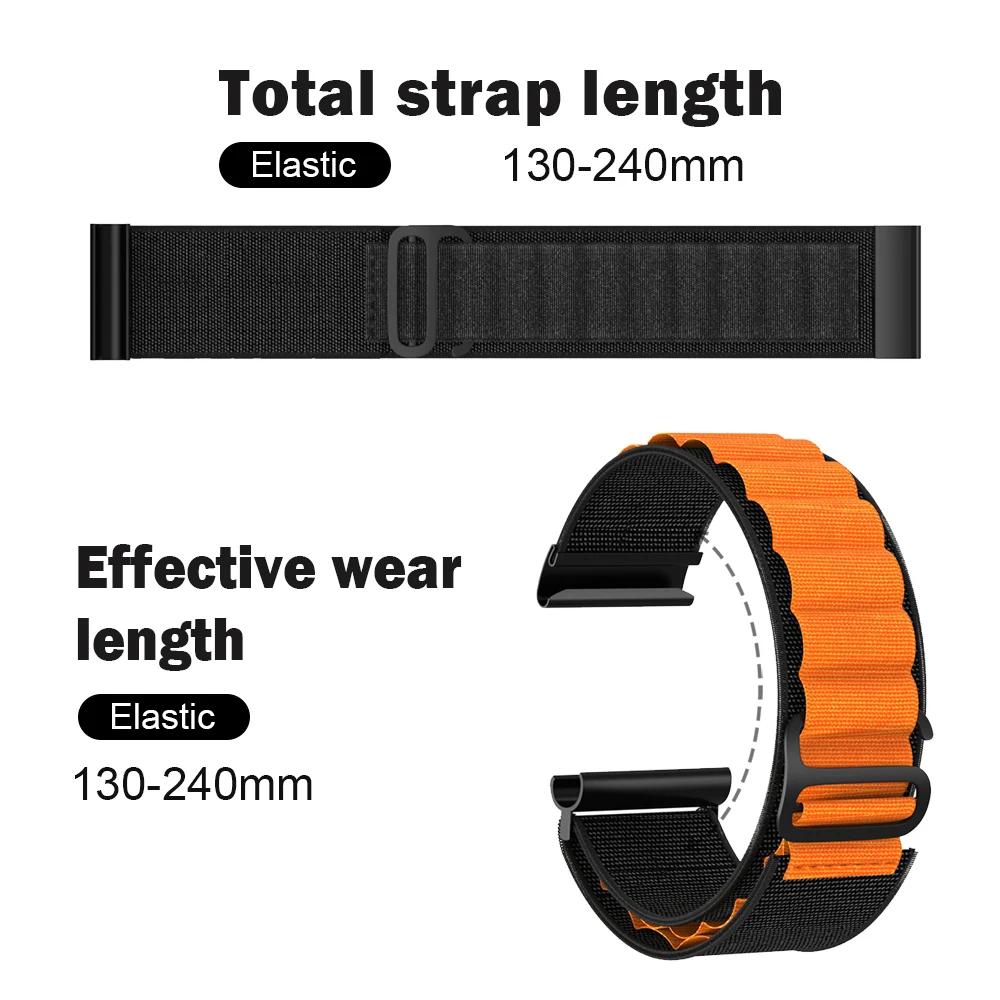 Soft High mountain nylon For Whoop accessory designed to fit both Whoop 4.0 3.0 devices offering a perfect replacement band