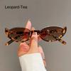 New Small Cat Eye Sunglasses Women Trendy Vintage Composite Shades Eyewear Fashion Luxury Brand Designer Sun Glasses