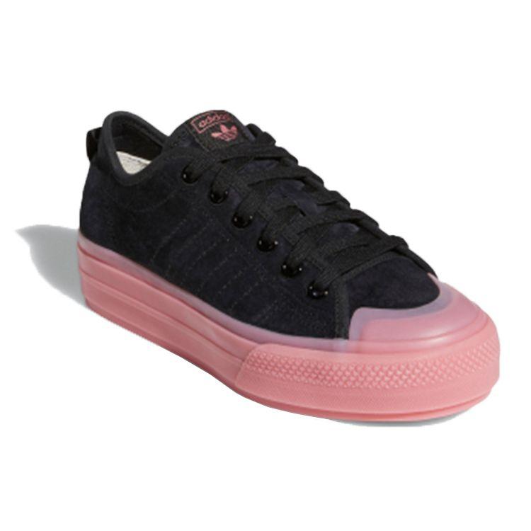 Adidas  Nizza RF Black Hazy Rose Women Sneakers Core-Black FX9188