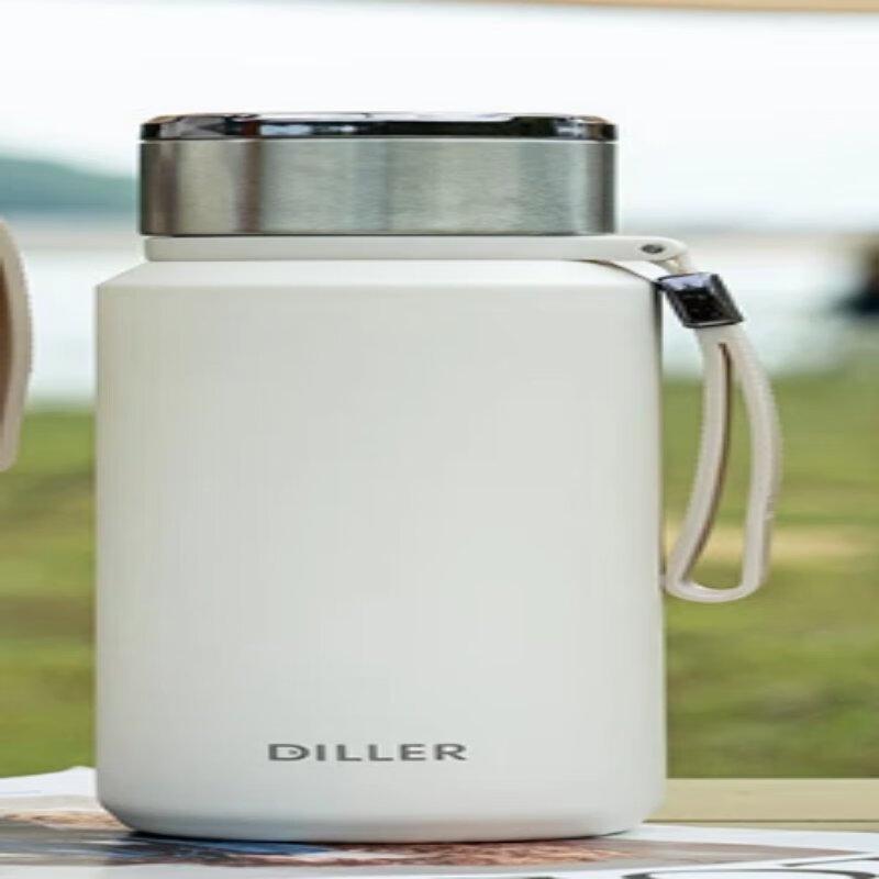 Dilabel Stainless Steel Insulated Water Bottle with Tea Infuser