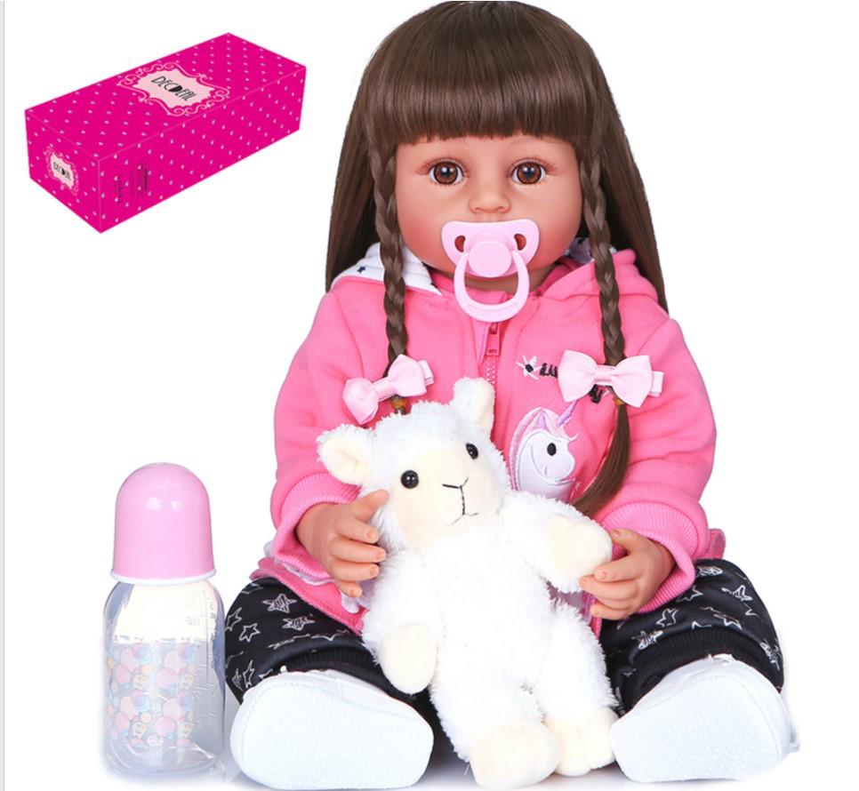NPK Genuine 55CM Waterproof Full Silicone Reborn Baby Doll