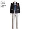 High-quality Polyester Date A Live Cosplay Costume Shido Itsuka And Tohka Yatogami Anime Uniform Jk Style