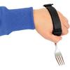 Disabled Eating Aids Utensil Holders Eating Assistance Hand Cuff for Holding Spoon, Fork, Cutlery Adjustable Nylon Gripping Strap for Limited