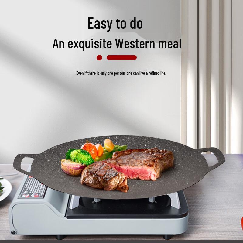 Balde Premium 34CM Cast Iron BBQ Grill Pan