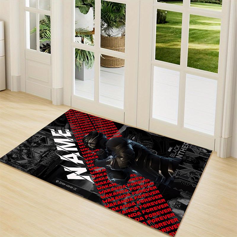 Custom Name "Spider-Man: Wonder" Carpet Rug Customizable Soft Washable Anti-Slip Home Living Room Sofa Mats Personalized Rug. 0909299