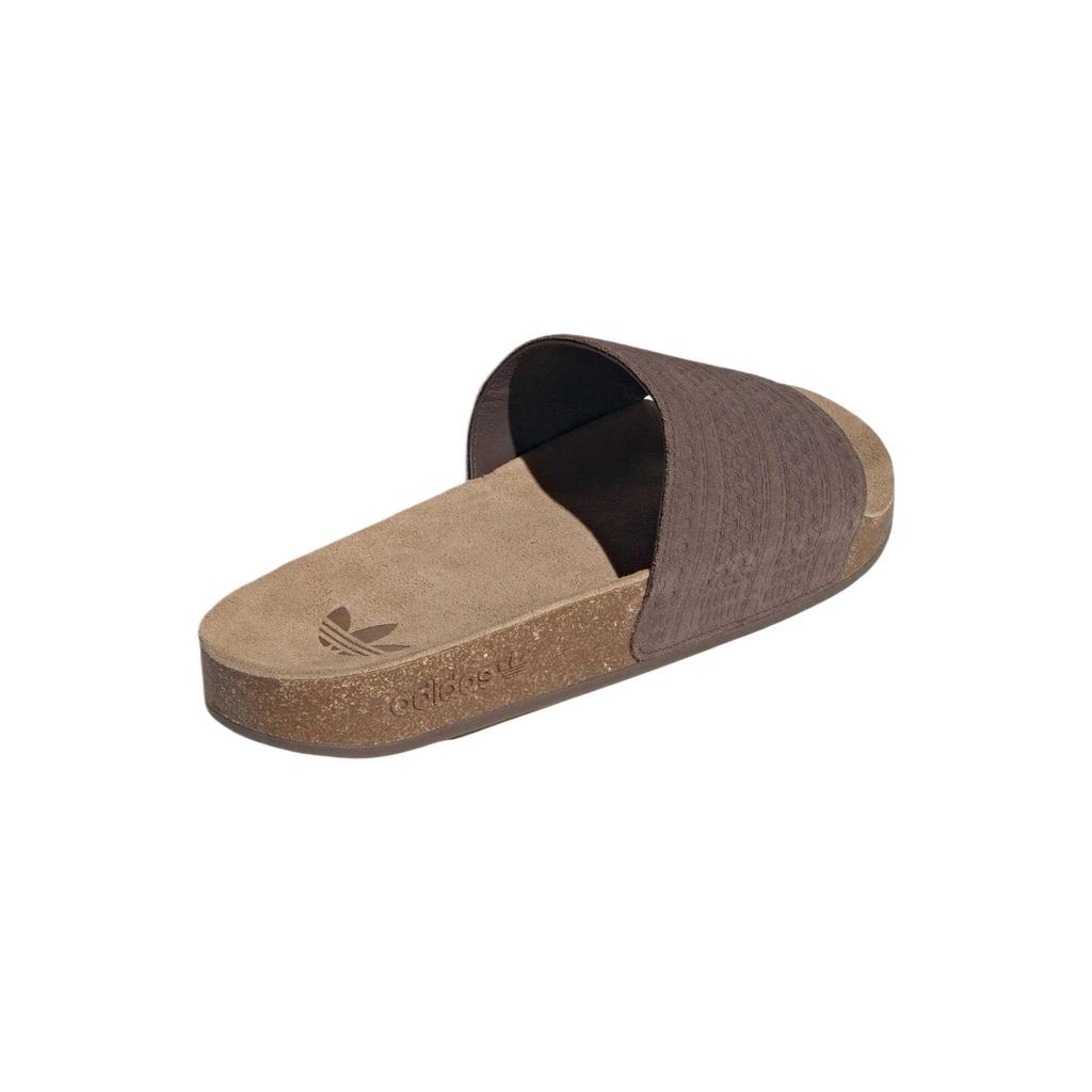 adidas Originals Adilette Comfortable Fashion Soft Versatile Silent Slide Sandals Unisex Footwear Brown JH5493