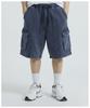 DOUBLE JD Pigment Washed Cargo Shorts (Navy)