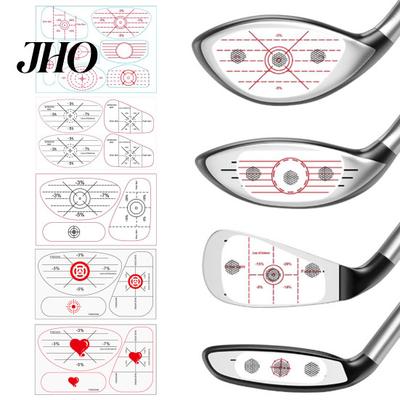 Distance Loss Percentage Markers for Golf Clubs 50 Pcs Impact Tape Labels Improve Swing Accuracy Ball Flight Curve Stickers And Sticker Iron
