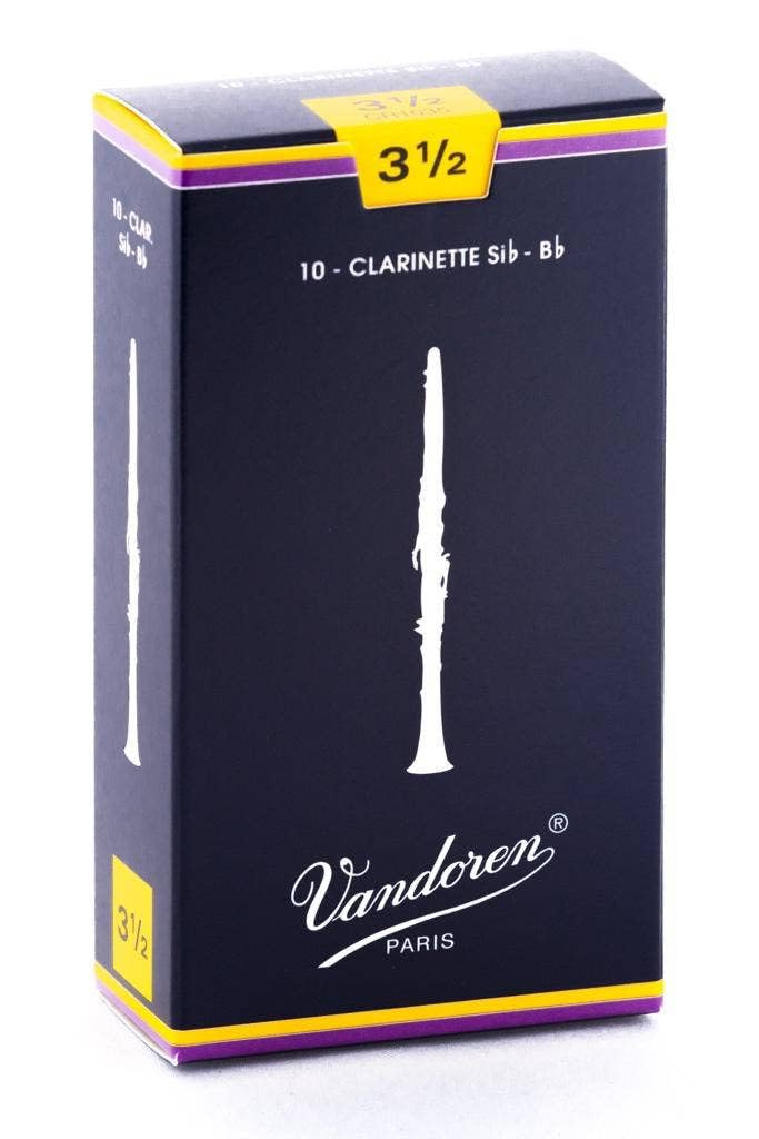 

Трость для кларнета VandorenB Blue Box 10 Pieces Traditional 3 12 (Нонака подлинный продукт)