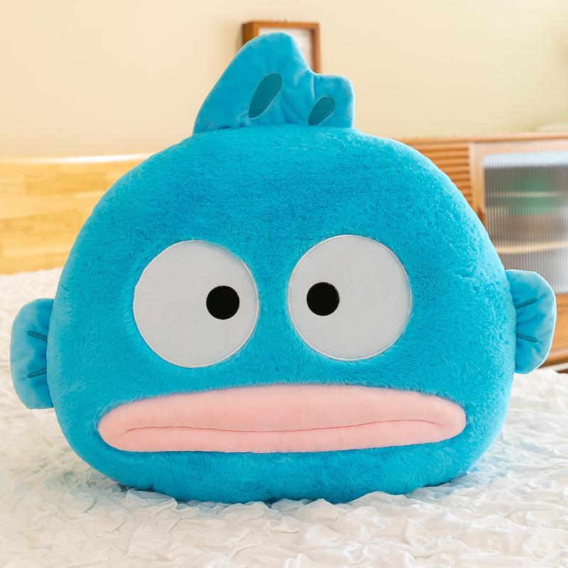 Mermaid Hanton Doll Animation Around Cute Ugly Fish Pillow Children's Doll Grab Machine Doll