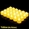 6/1 Sticks Led Candles With Batteries Color Battery Drive Tea Light Fake Candle Lights Wedding Birthday the Party Household