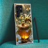 Golden Honey Dripping From Honeycomb Capa Phone Case For Samsung S26 Ultra S25 Edge Galaxy S23 S21 S20 S24 FE S22 S10 Plus Cover