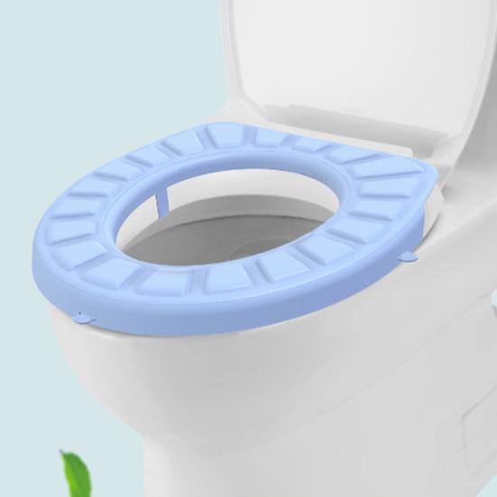 Silicone Toilet Seat Cover Reusable Waterproof Portable Keep Clean Safe In Public Toilets for Adults And Kids